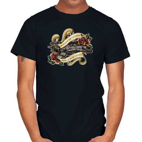 Smugglers Tattoo - Mens T-Shirts RIPT Apparel Small / Black