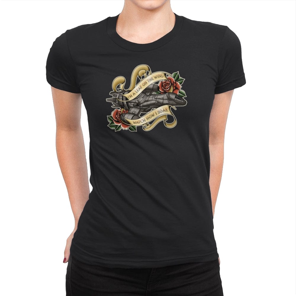 Smugglers Tattoo - Womens Premium T-Shirts RIPT Apparel Small / Black