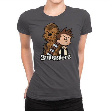 Smugglers - Womens Premium T-Shirts RIPT Apparel Small / Heavy Metal