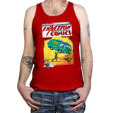 Snaction Comics - Tanktop Tanktop RIPT Apparel X-Small / Red