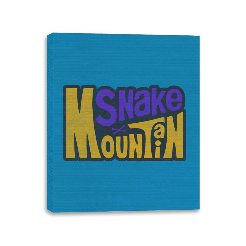 Snake Mountain - Canvas Wraps Canvas Wraps RIPT Apparel 11x14 / Sapphire