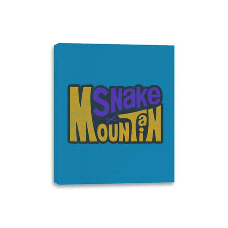 Snake Mountain - Canvas Wraps Canvas Wraps RIPT Apparel 8x10 / Sapphire