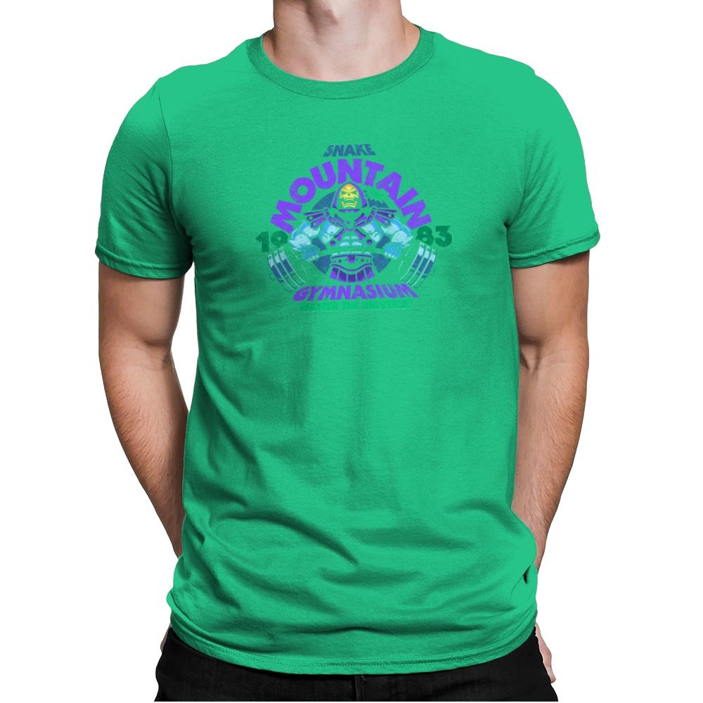 Snake Mountain Gym Exclusive - Mens Premium T-Shirts RIPT Apparel Small / Kelly Green