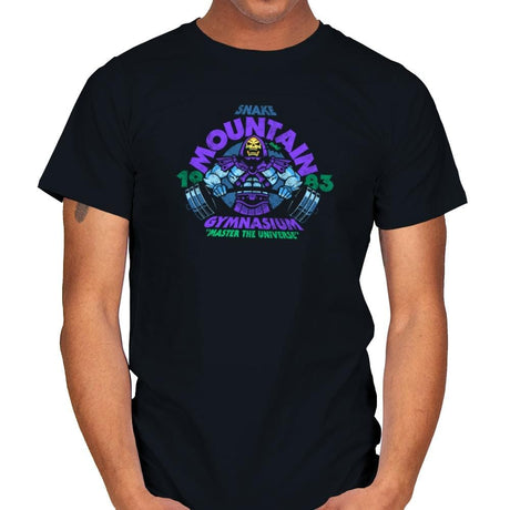 Snake Mountain Gym Exclusive - Mens T-Shirts RIPT Apparel Small / Black