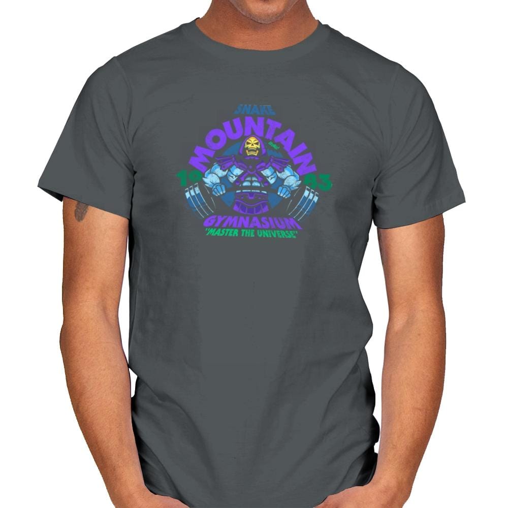 Snake Mountain Gym Exclusive - Mens T-Shirts RIPT Apparel Small / Charcoal