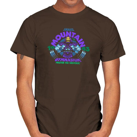 Snake Mountain Gym Exclusive - Mens T-Shirts RIPT Apparel Small / Dark Chocolate
