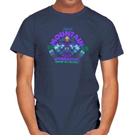 Snake Mountain Gym Exclusive - Mens T-Shirts RIPT Apparel Small / Navy