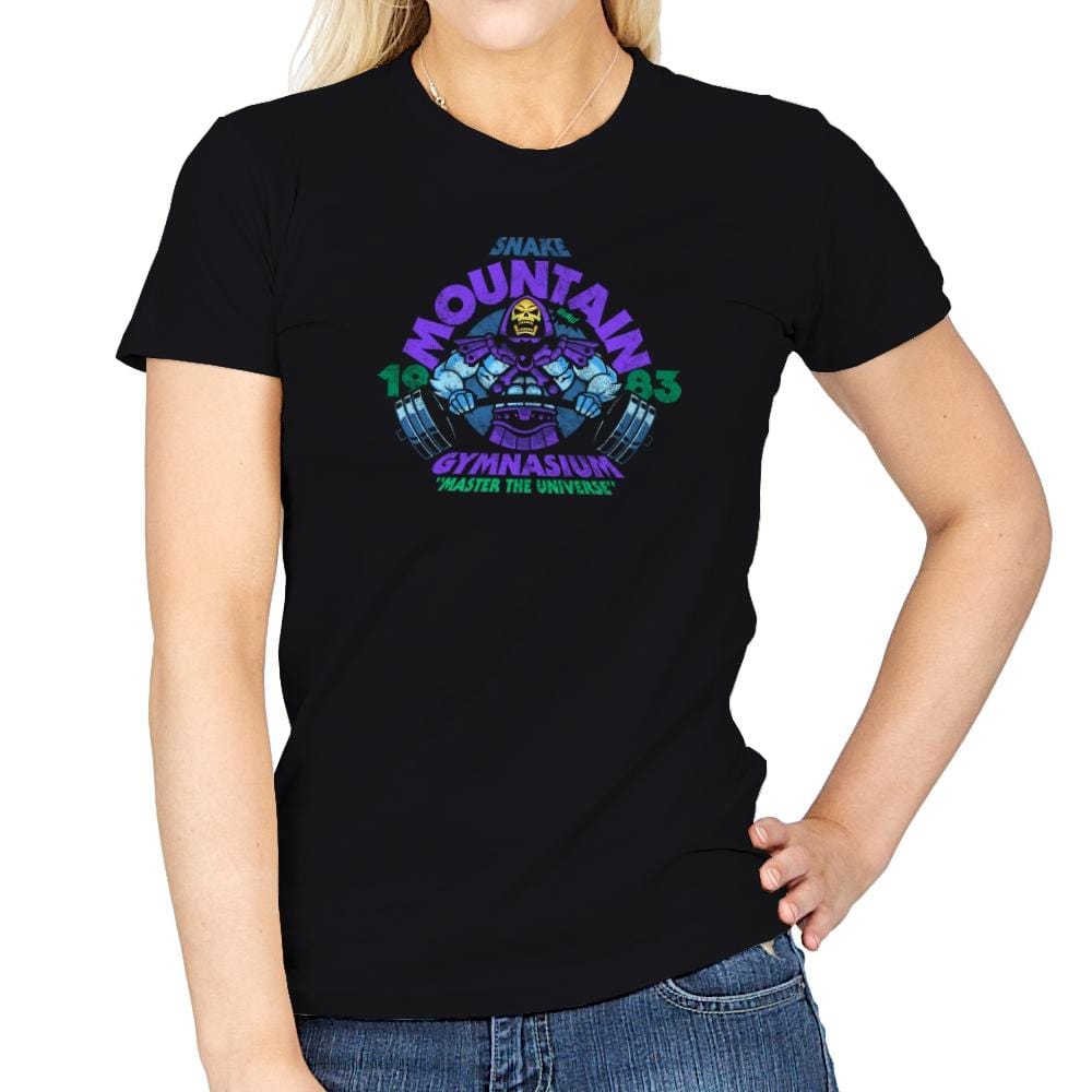 Snake Mountain Gym Exclusive - Womens T-Shirts RIPT Apparel Small / Black
