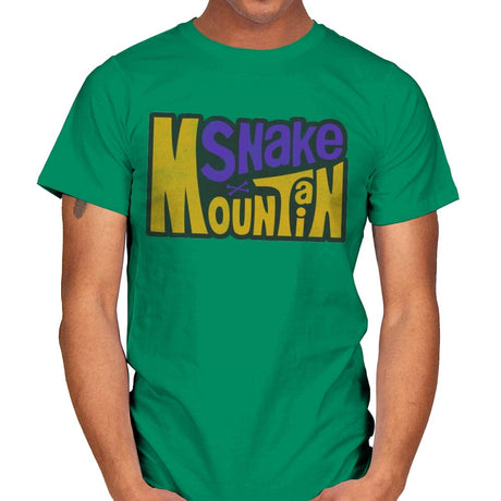 Snake Mountain - Mens T-Shirts RIPT Apparel Small / Kelly