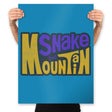 Snake Mountain - Prints Posters RIPT Apparel 18x24 / Sapphire