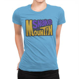 Snake Mountain - Womens Premium T-Shirts RIPT Apparel Small / Turquoise