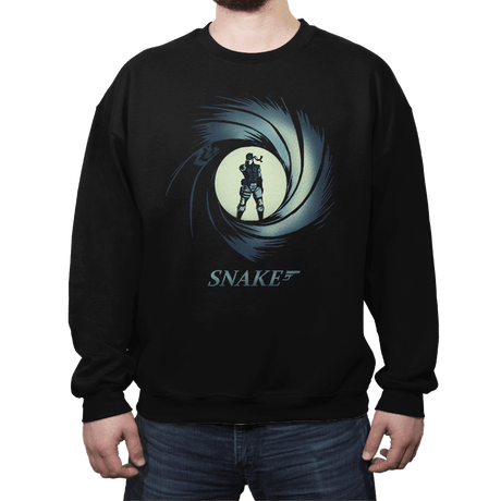 Snake, Solid Snake - Crew Neck Crew Neck RIPT Apparel