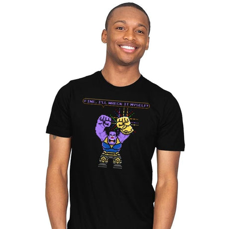 Snap-It Titan - Mens T-Shirts RIPT Apparel Small / Black