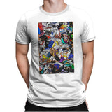 Sneaker Game - Mens Premium T-Shirts RIPT Apparel Small / White