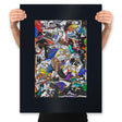 Sneaker Game - Prints Posters RIPT Apparel 18x24 / Black