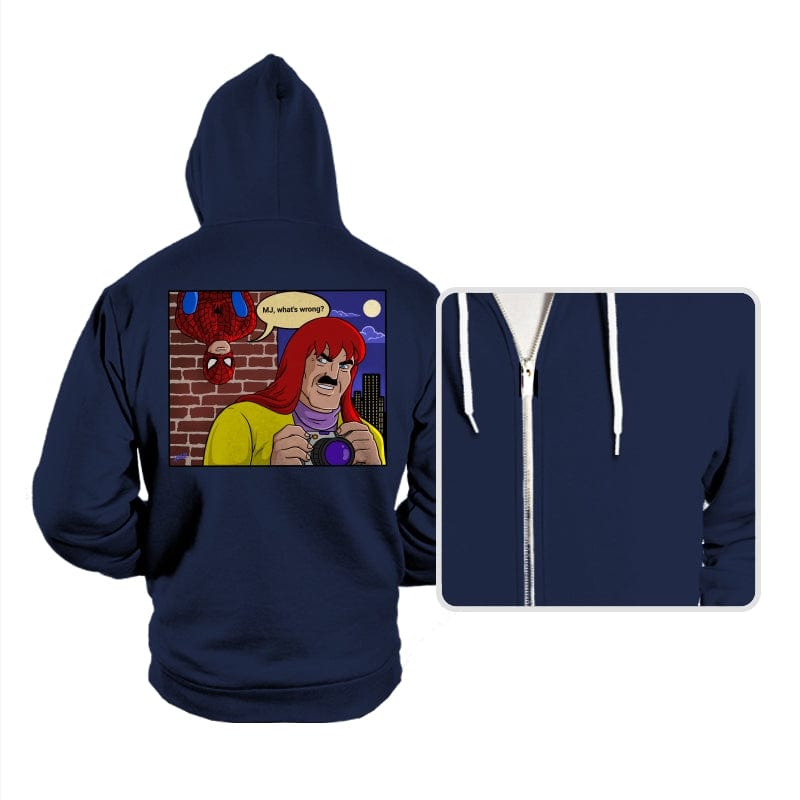 Sneaky Jameson - Hoodies Hoodies RIPT Apparel Small / Navy