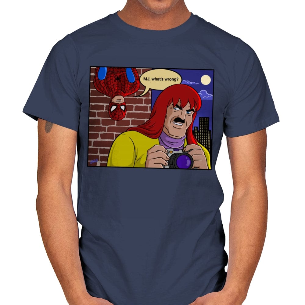 Sneaky Jameson - Mens T-Shirts RIPT Apparel Small / Navy