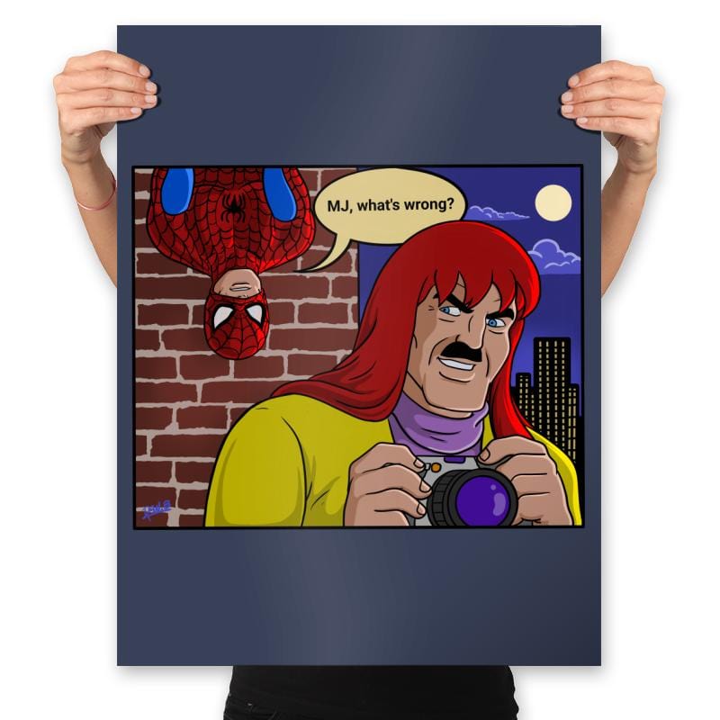 Sneaky Jameson - Prints Posters RIPT Apparel 18x24 / Navy