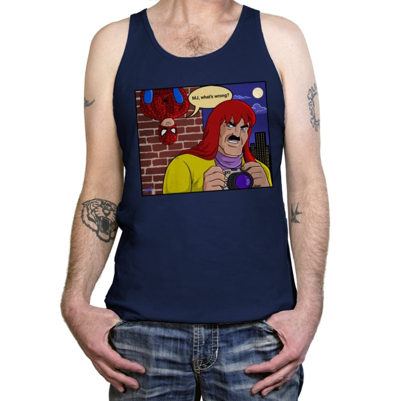 Sneaky Jameson - Tanktop Tanktop RIPT Apparel X-Small / Navy