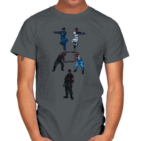 Snipes Fusion  - Mens T-Shirts RIPT Apparel Small / Charcoal