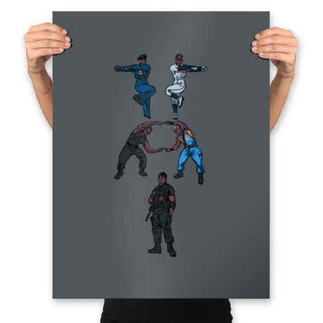 Snipes Fusion  - Prints Posters RIPT Apparel 18x24 / Charcoal