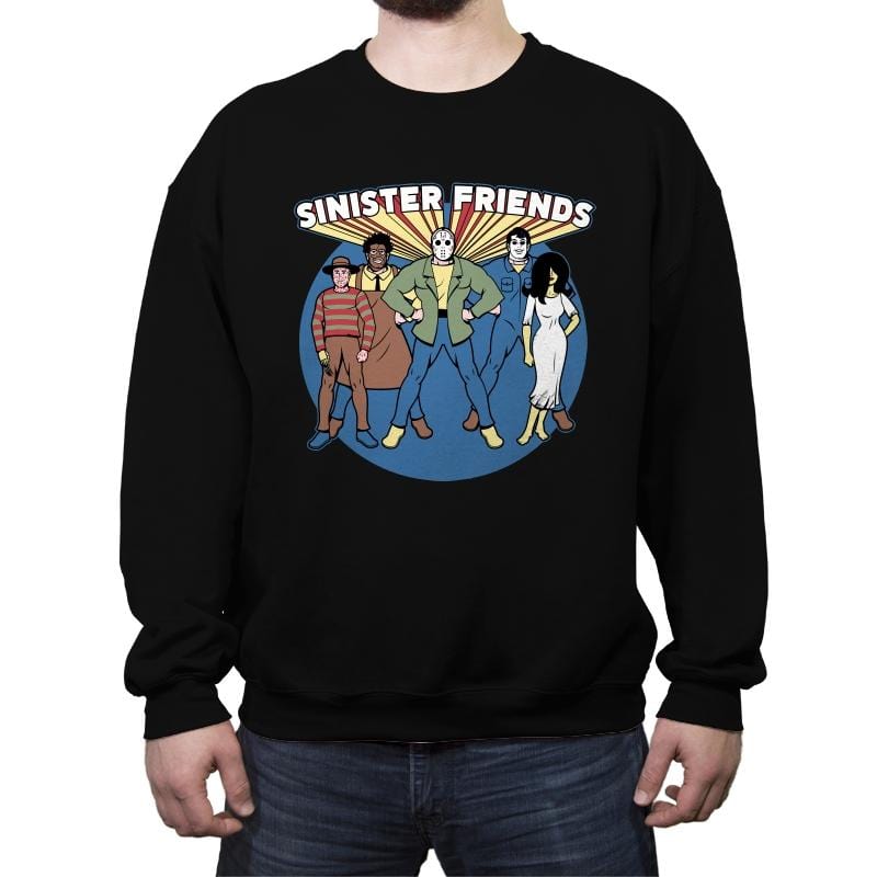 Snisiter Friends - Crew Neck Sweatshirt Crew Neck Sweatshirt RIPT Apparel