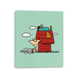 Snoophi! - Canvas Wraps Canvas Wraps RIPT Apparel 11x14 / Mint Green