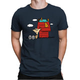 Snoophi! - Mens Premium T-Shirts RIPT Apparel Small / Indigo