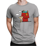 Snoophi! - Mens Premium T-Shirts RIPT Apparel Small / Light Grey