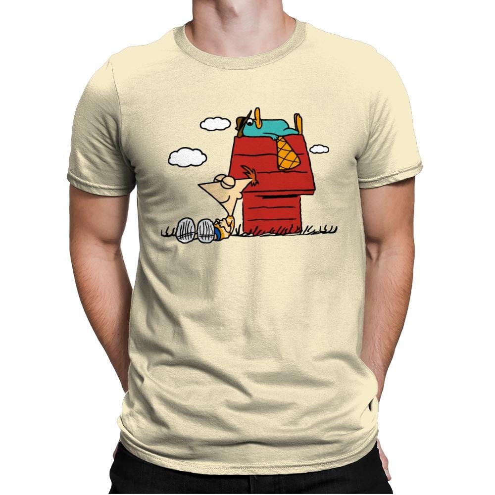 Snoophi! - Mens Premium T-Shirts RIPT Apparel Small / Natural