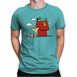 Snoophi! - Mens Premium T-Shirts RIPT Apparel Small / Tahiti Blue