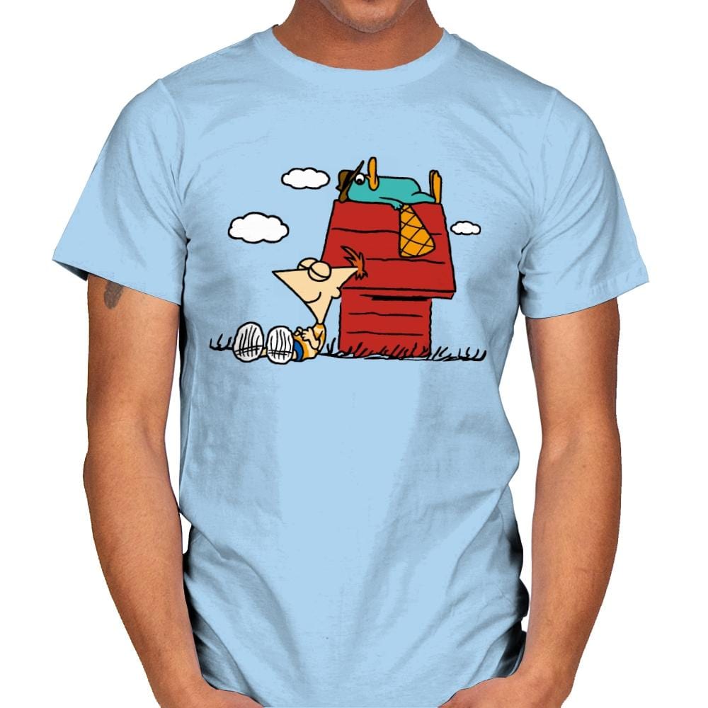 Snoophi! - Mens T-Shirts RIPT Apparel Small / Light Blue