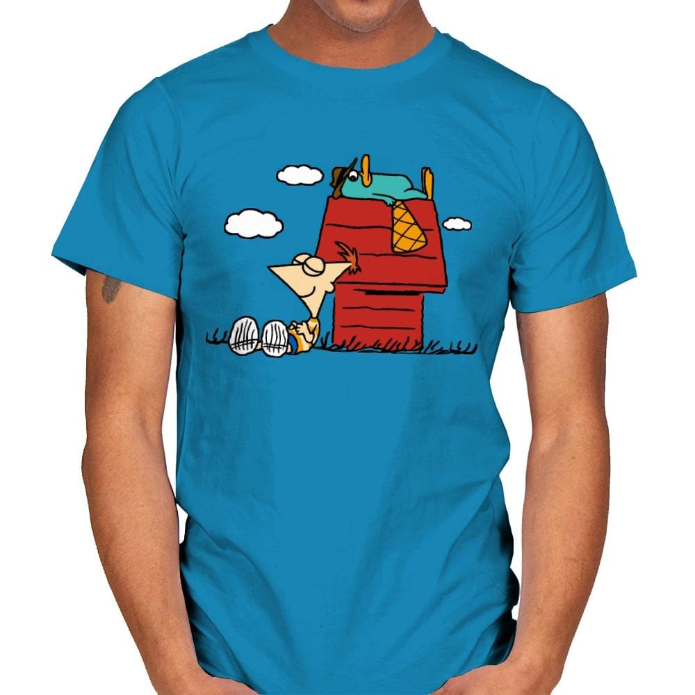 Snoophi! - Mens T-Shirts RIPT Apparel Small / Sapphire