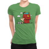 Snoophi! - Womens Premium T-Shirts RIPT Apparel Small / Kelly Green