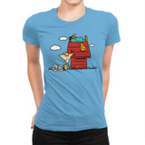 Snoophi! - Womens Premium T-Shirts RIPT Apparel Small / Turquoise