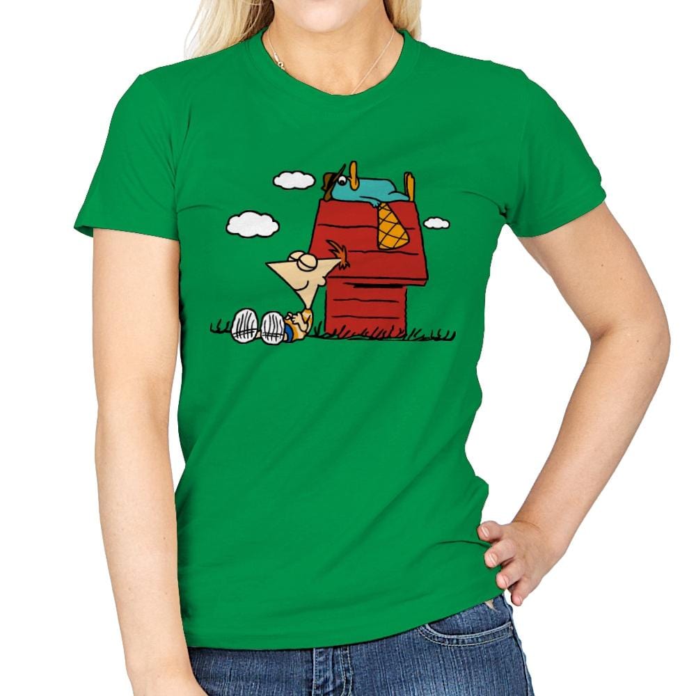 Snoophi! - Womens T-Shirts RIPT Apparel Small / Irish Green