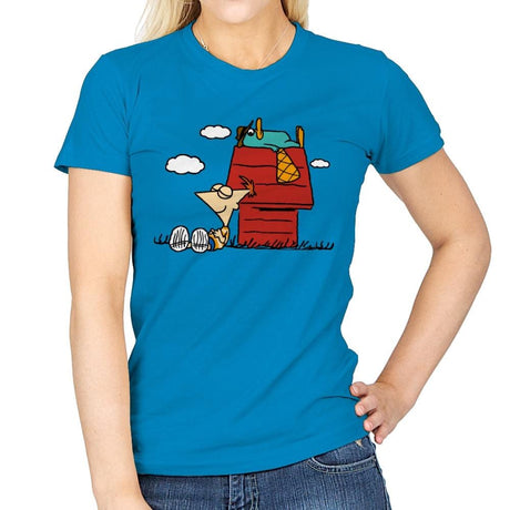 Snoophi! - Womens T-Shirts RIPT Apparel Small / Sapphire