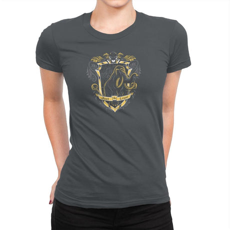 Snuffletusk - Zordwarts - Womens Premium T-Shirts RIPT Apparel Small / Heavy Metal