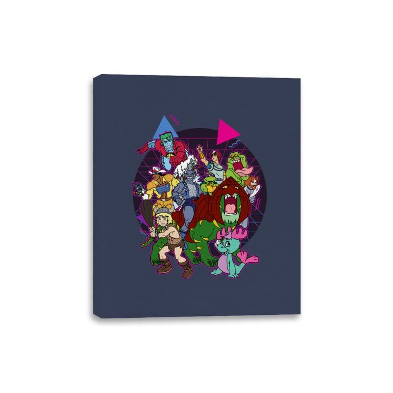 So 80s - Canvas Wraps Canvas Wraps RIPT Apparel 8x10 / Navy