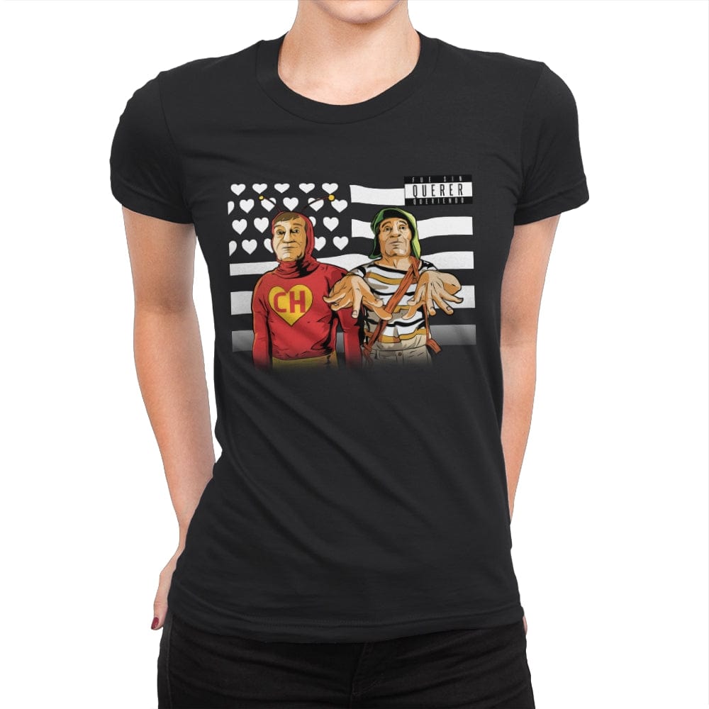 So Fresh, So Chapulin - Womens Premium T-Shirts RIPT Apparel Small / Black
