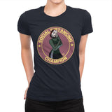 Social Distancing Champion Evolution - Womens Premium T-Shirts RIPT Apparel Small / Midnight Navy