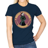 Social Distancing Champion Evolution - Womens T-Shirts RIPT Apparel Small / Navy