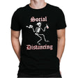 Social Distancing - Mens Premium T-Shirts RIPT Apparel Small / Black
