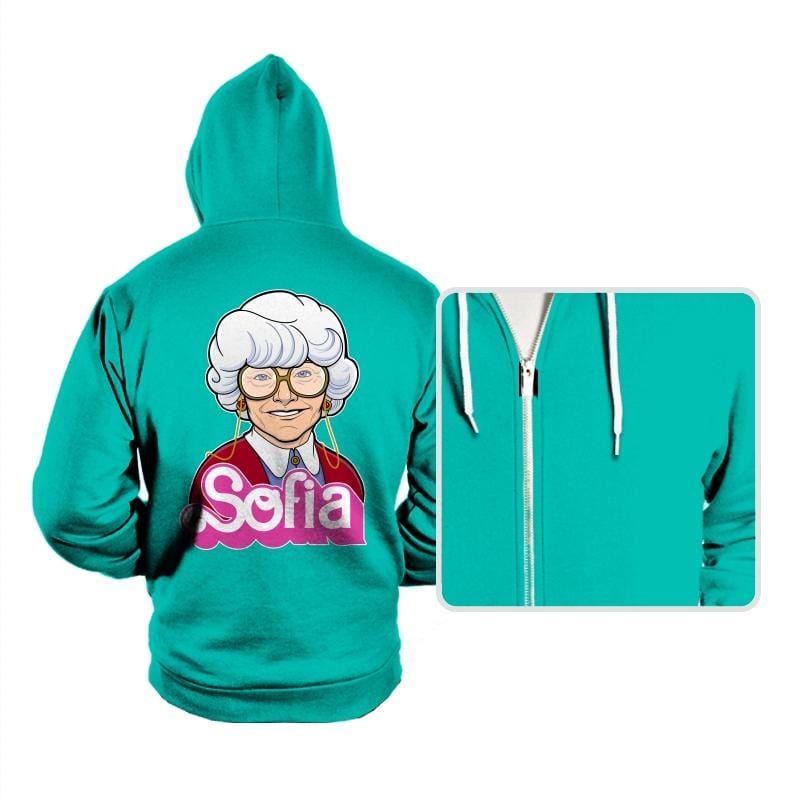 Sofia - Hoodies Hoodies RIPT Apparel Small / Teal