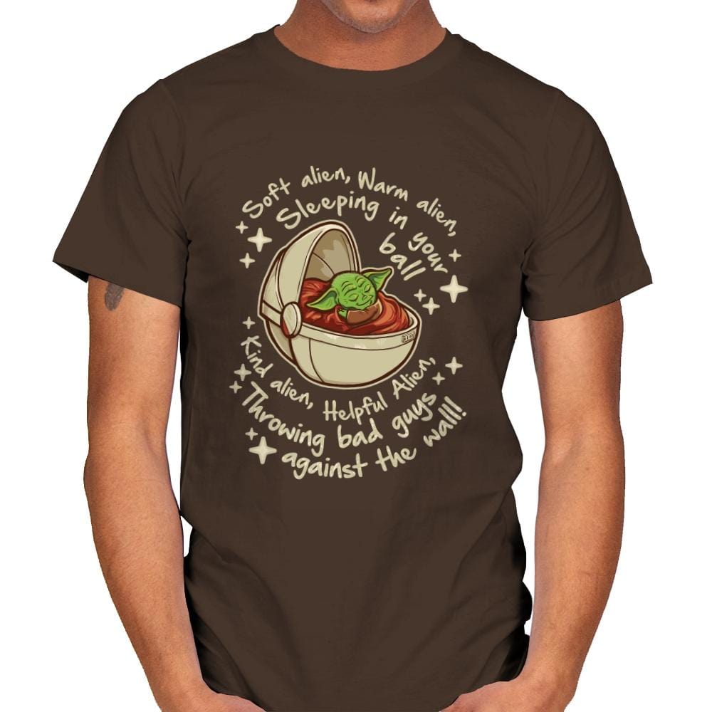 Soft Alien... - Mens T-Shirts RIPT Apparel Small / Dark Chocolate