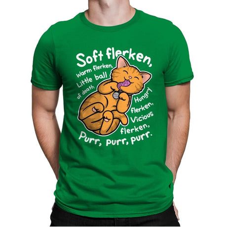 Soft Flerken - Mens Premium T-Shirts RIPT Apparel Small / Kelly Green