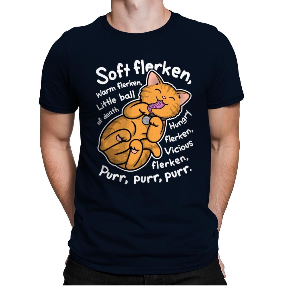 Soft Flerken - Mens Premium T-Shirts RIPT Apparel Small / Midnight Navy