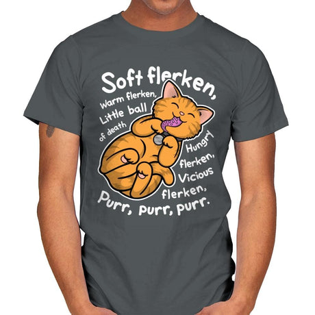 Soft Flerken - Mens T-Shirts RIPT Apparel Small / Charcoal
