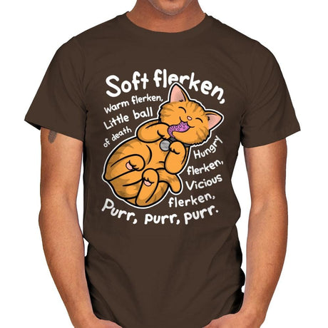 Soft Flerken - Mens T-Shirts RIPT Apparel Small / Dark Chocolate