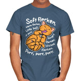 Soft Flerken - Mens T-Shirts RIPT Apparel Small / Indigo Blue